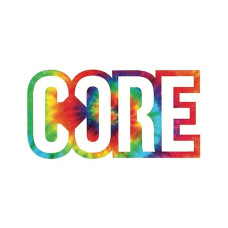 Core classic scooter sticker tie dye uzlīme