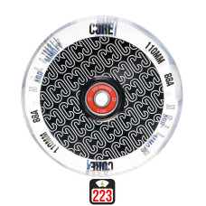 Core Hollowcore V2 110mm clear/black scooter wheels, 1 pcs.