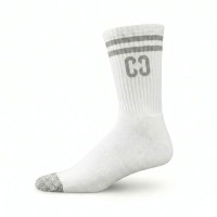 Core Icon Skate socks white