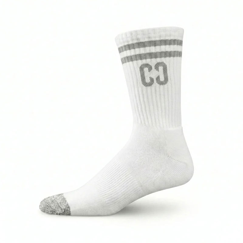Core Icon Skate socks white zeķes