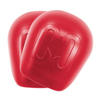Core PRO Park knee pad replacement caps red
