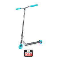 Core SL3 chrome/teal scooter трюковой самокат