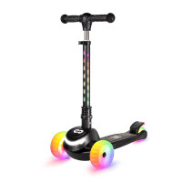Core Spark 3 wheel kids scooter black