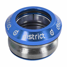 District S-series integrated scooter headset blue