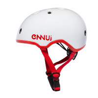 ENNUI Elite white/red shiny helmet