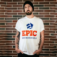 Epic Emblem white t-shirt