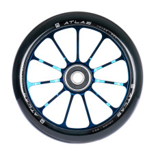 Ethic Atlas 110mm chrome blue колеса для самокатов, 1 шт.