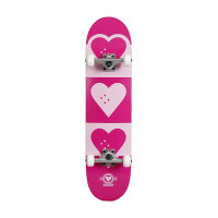 Heart Supply Quadron Logo 7.75″ pink skateboard