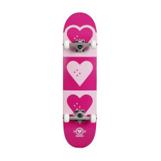 Heart Supply Quadron Logo 7.75″ pink skateboard