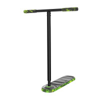 Indo Pro V2 750mm green mamba trampoline scooter тренировочный самокат