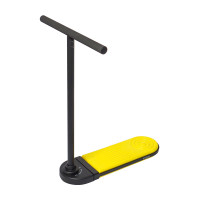 Ipozon trampoline scooter yellow treniņu skrejritenis