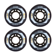 IQON Access 64mm/85a dark grey inline skate wheels, 4 pcs.