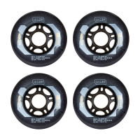 IQON Access 80mm/85a dark grey skrituļslidu riteņi, 4 gab.