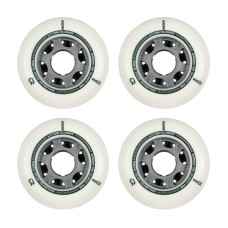 IQON EQO 80mm/88a natural inline skate wheels, 4 pcs.