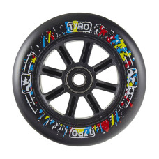 Longway Tyro Nylon Core 100mm black scooter wheels, 1 pcs.