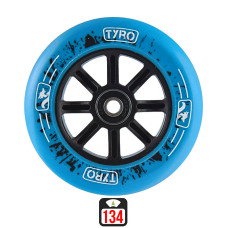 Longway Tyro Nylon Core 100mm blue scooter wheels, 1 pcs.