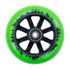 Longway Tyro Nylon Core 100mm green/black колеса для самокатов, 1 шт.