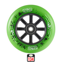 Longway Tyro Nylon Core 100mm wheel green, 1 шт.