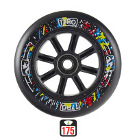 Longway Tyro Nylon Core 110mm black skrejriteņu riteņi, 1 gab.