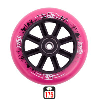 Longway Tyro Nylon Core 110mm pink колеса для самокатов, 1 шт.