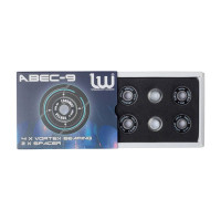 Longway Vortex ABEC 9 skrejriteņu gultņi, 4 gab.