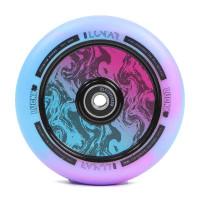 Lucky Lunar 110mm rush pink/blue swirl skrejriteņu riteņi, 1 gab.