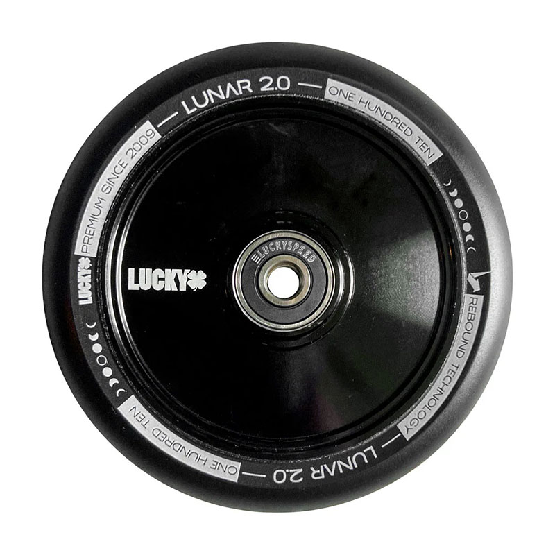 Lucky Lunar 110mm shadow колеса для самокатов, 1 шт.