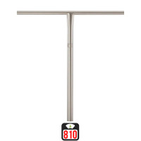 Lucky Paradigm Ti bar 610x610mm raw skrejriteņu stūre