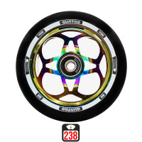 Lucky Quatro 110mm neochrome skrejriteņu riteņi, 1 gab.