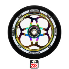 Lucky Quatro 110mm neochrome scooter wheels, 1 pcs.