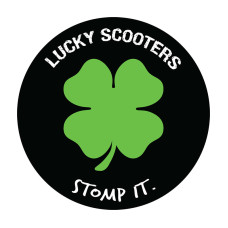 Lucky Stomp it scooter sticker uzlīme