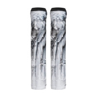 Lucky Vice grips 2 black/white swirl scooter hand grips