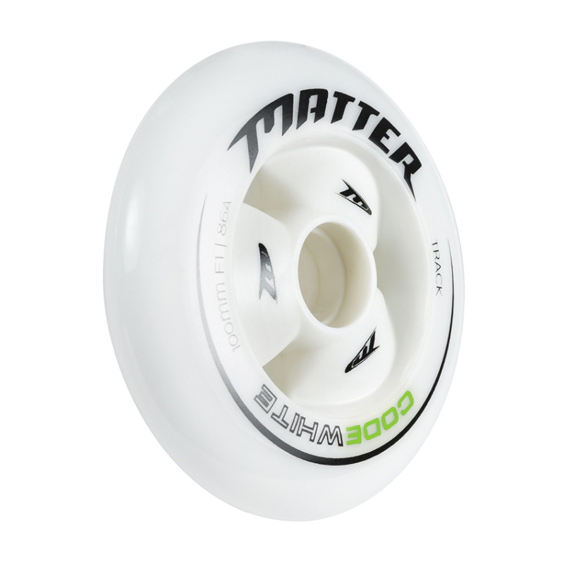 Matter Code White 100mm F1 86a inline skate wheels, 1 pcs.