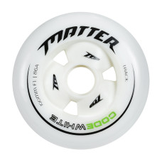 Matter Code White 100mm F1 86a inline skate wheels, 1 pcs.