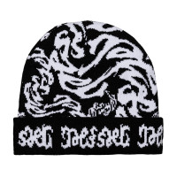 Mesmer black/white beanie
