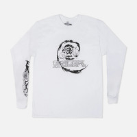 Mesmer Spikey Spiral longsleeve white