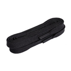 MyFit black/black waxed шнурки для роликовых коньков