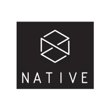 Native logo scooter sticker black uzlīme