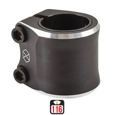 Native Orca Double clamp black/silver skrejriteņu stūres savilcējs