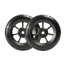 Native Profile 115mm black scooter wheels, 2 pcs.
