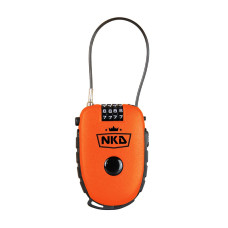NKD scooter lock 75mm orange