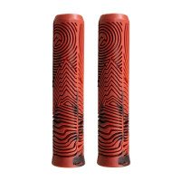 North Industry grips black/red swirl skrejriteņu rokturi