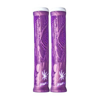 ODI Hucker flangeless grips iridescent purple/white skrejriteņu rokturi