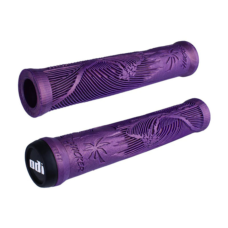 ODI Hucker flangeless grips purple грипсы для самокатов