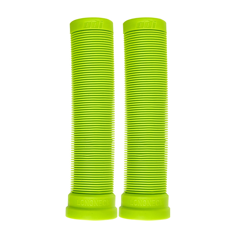 ODI Longneck Soft neon green scooter hand grips