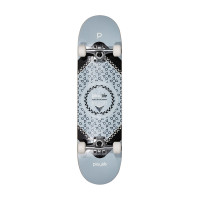 Playlife Heavy metal silver 31x8″ skateboard