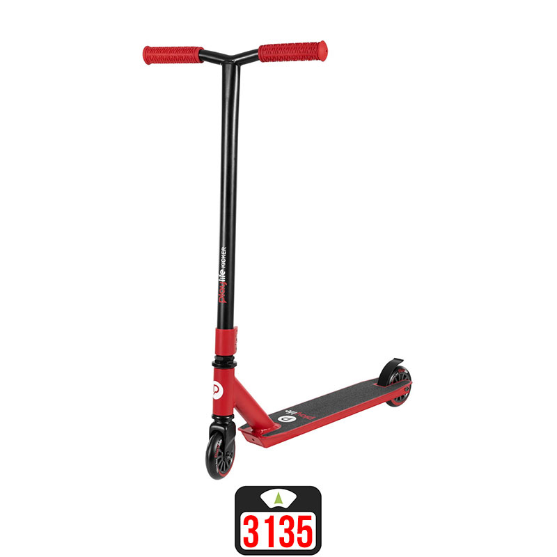 Playlife Kicker red stunt scooter