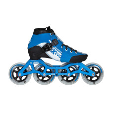Powerslide 3X adjustable Evo blue детские скоростные роликовые коньки