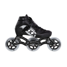 Powerslide 3X Kids black adjustable speed skates