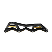 Powerslide 3X4 11″ 4x90mm 165/195mm black/gold frames